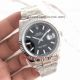Copy Rolex Day-Date II 41mm SS Black  Dial Fluted Bezel Watch (2)_th.jpg